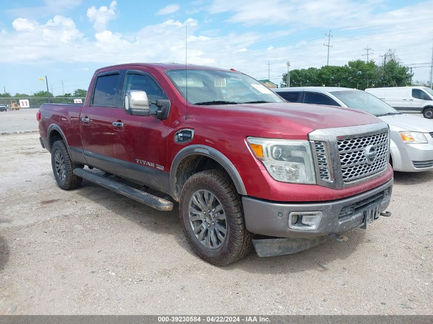 2016 Nissan Titan Xd Platinum Reserve Diesel VIN: 1N6BA1F43GN500749 Lot: 51170664