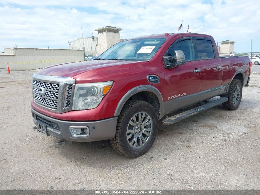 2016 Nissan Titan Xd Platinum Reserve Diesel VIN: 1N6BA1F43GN500749 Lot: 51170664