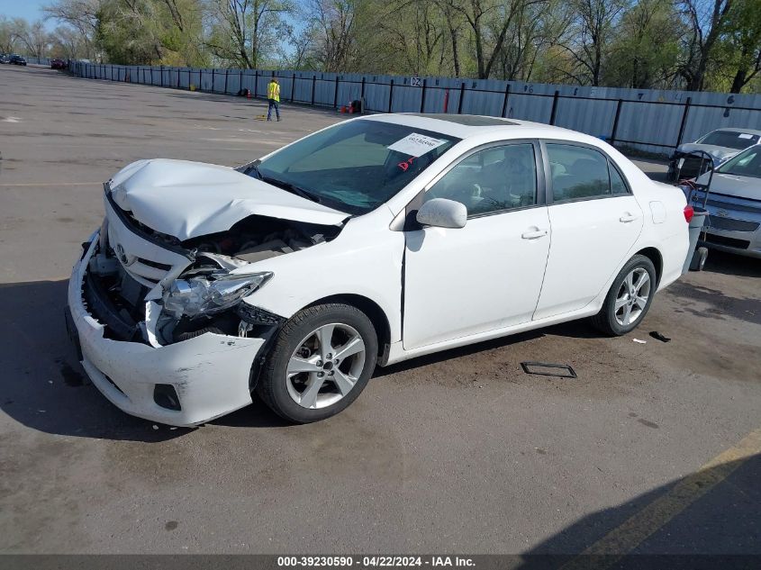 2011 Toyota Corolla Le VIN: 2T1BU4EE0BC581940 Lot: 39230590