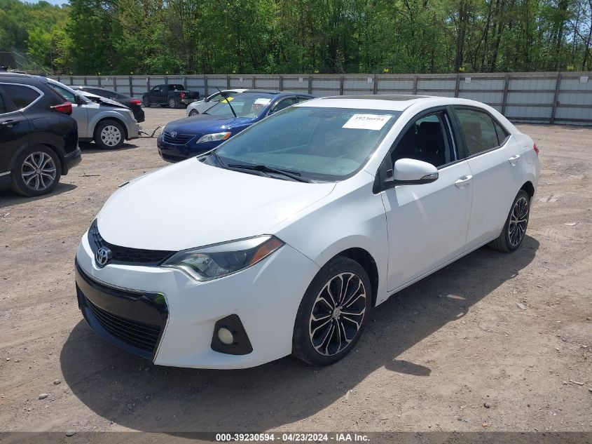 2014 Toyota Corolla S Plus VIN: 2T1BURHE4EC182963 Lot: 39230594