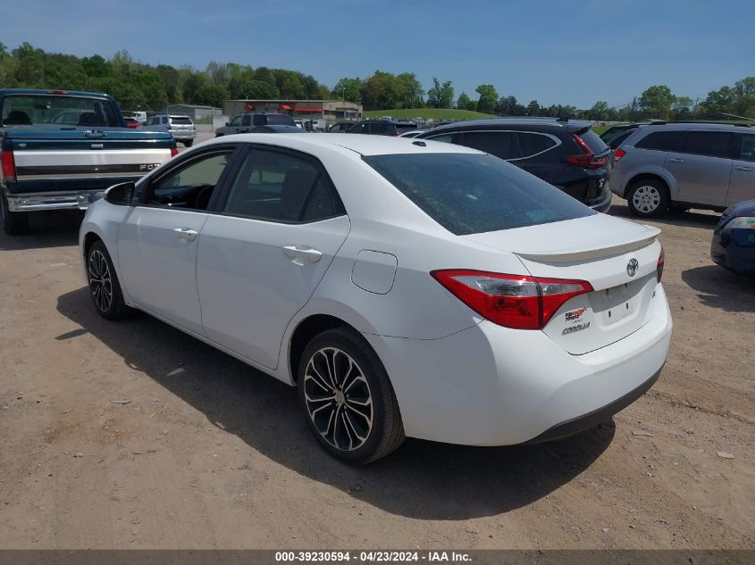 2014 Toyota Corolla S Plus VIN: 2T1BURHE4EC182963 Lot: 39230594