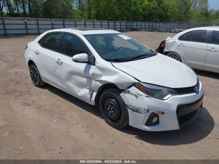 2014 Toyota Corolla S Plus VIN: 2T1BURHE4EC182963 Lot: 39230594