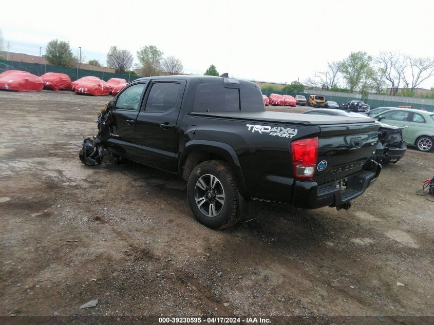 2017 Toyota Tacoma Trd Sport VIN: 3TMCZ5AN3HM086827 Lot: 39230595