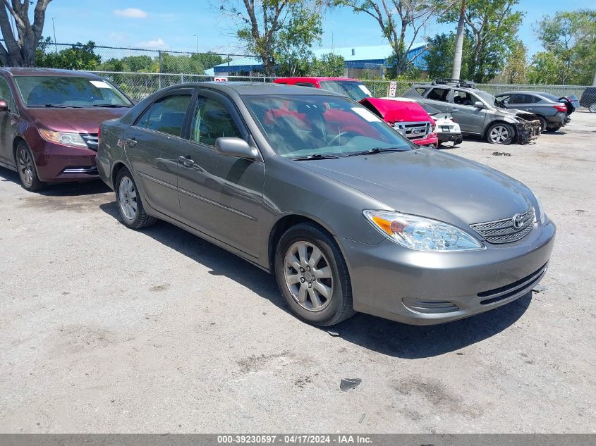 4T1BE30K12U617735 | 2002 TOYOTA CAMRY