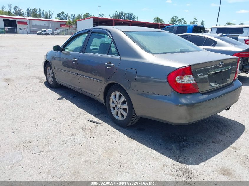 4T1BE30K12U617735 | 2002 TOYOTA CAMRY