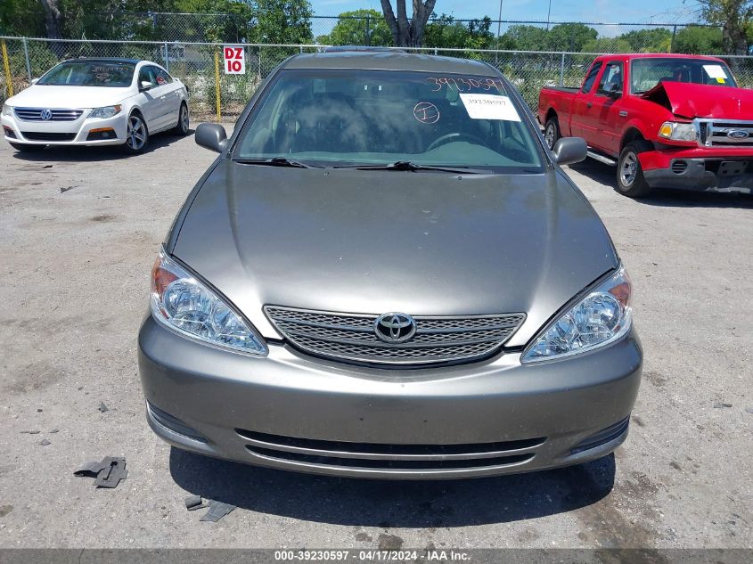 4T1BE30K12U617735 | 2002 TOYOTA CAMRY