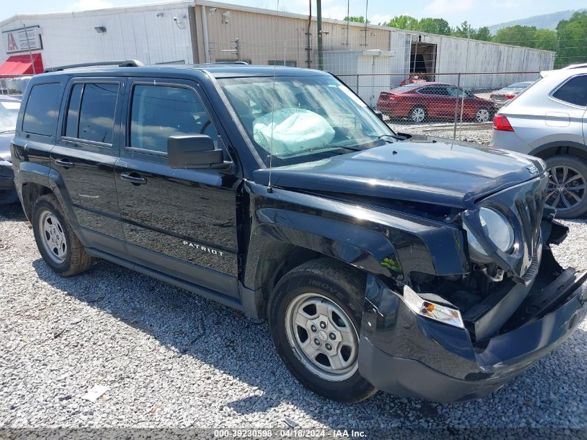 2017 Jeep Patriot Sport Fwd VIN: 1C4NJPBA3HD118453 Lot: 49780924