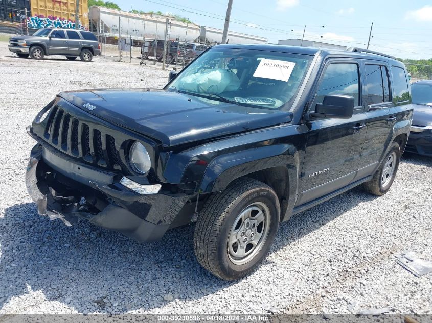 2017 Jeep Patriot Sport Fwd VIN: 1C4NJPBA3HD118453 Lot: 49780924