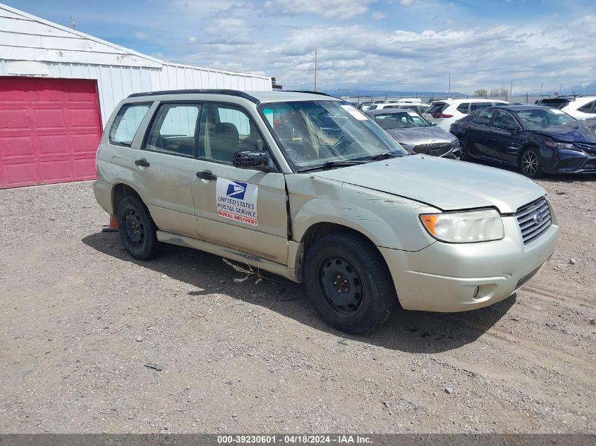 2007 Subaru Forester 2.5X VIN: JF1SG63637H746306 Lot: 39253586