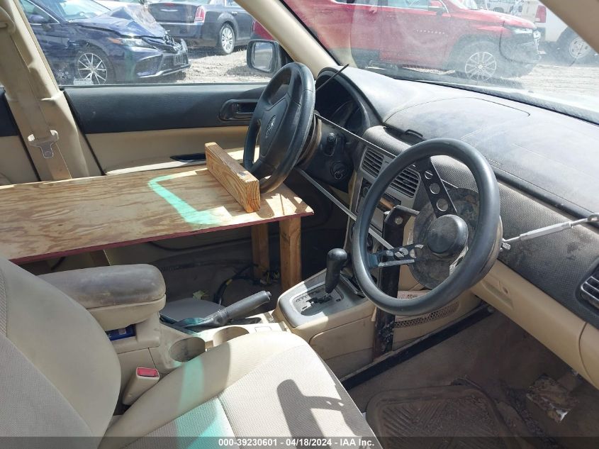 2007 Subaru Forester 2.5X VIN: JF1SG63637H746306 Lot: 39253586