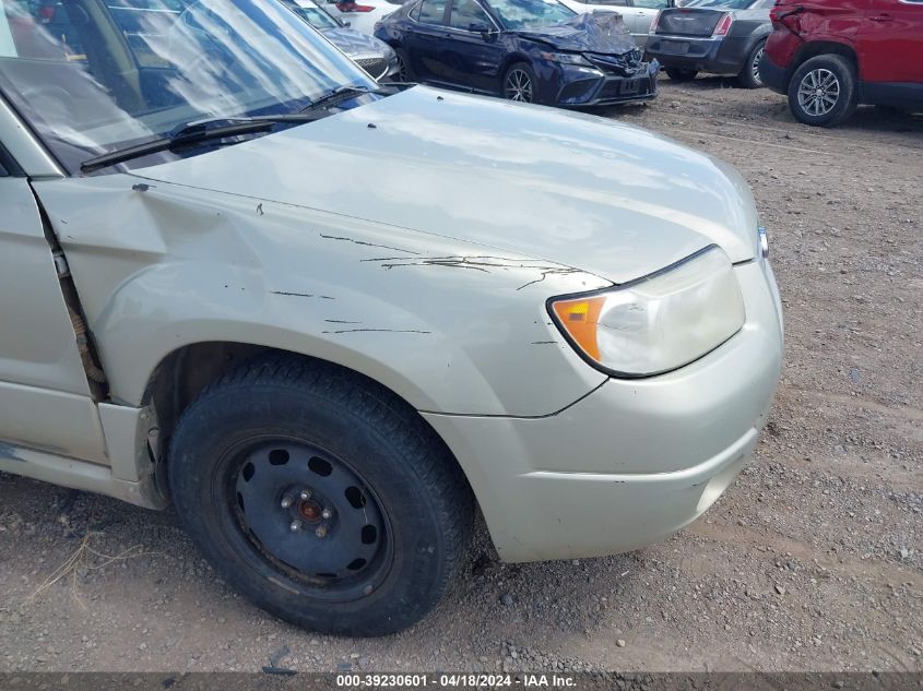 2007 Subaru Forester 2.5X VIN: JF1SG63637H746306 Lot: 39253586