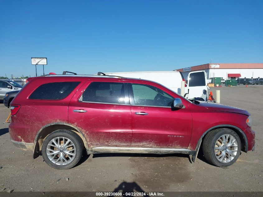 2015 Dodge Durango Citadel VIN: 1C4SDJET3FC162251 Lot: 39230608