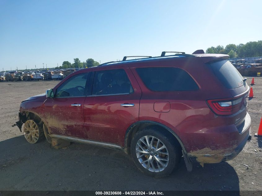 2015 Dodge Durango Citadel VIN: 1C4SDJET3FC162251 Lot: 39230608