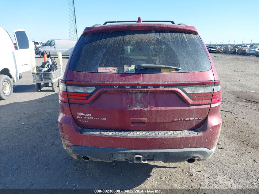 2015 Dodge Durango Citadel VIN: 1C4SDJET3FC162251 Lot: 49971374