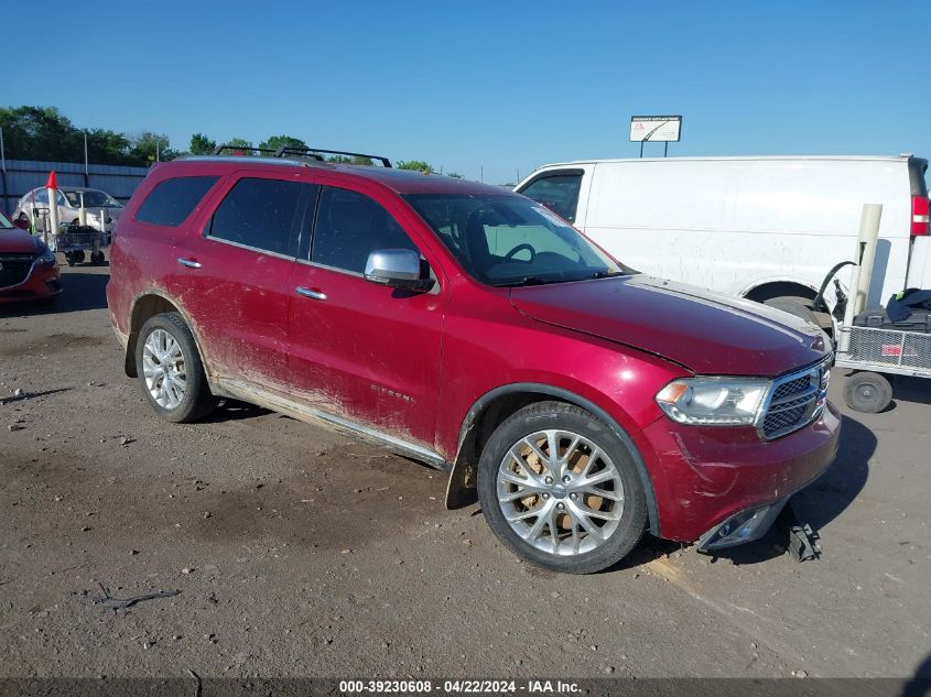 2015 Dodge Durango Citadel VIN: 1C4SDJET3FC162251 Lot: 49971374