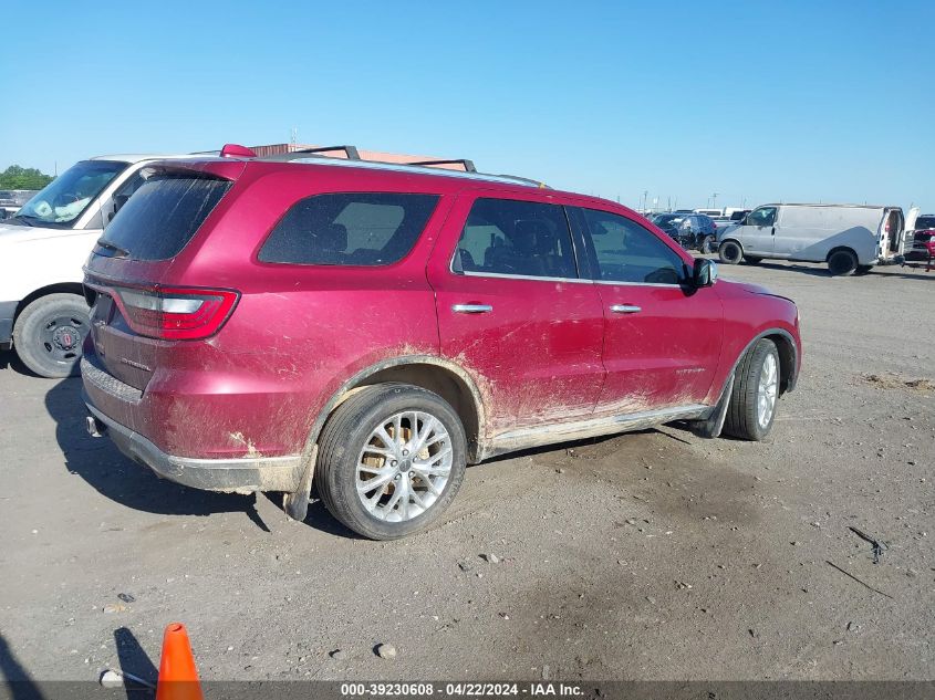 2015 Dodge Durango Citadel VIN: 1C4SDJET3FC162251 Lot: 49971374