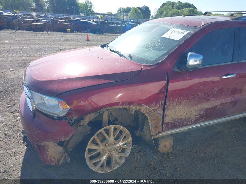 2015 Dodge Durango Citadel VIN: 1C4SDJET3FC162251 Lot: 39230608