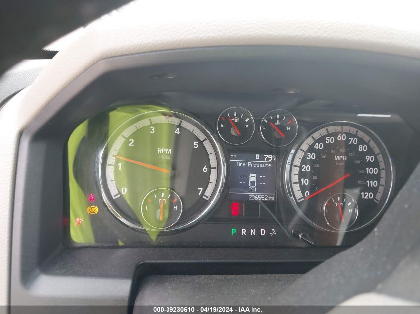 2011 Ram Ram 1500 Slt VIN: 1D7RB1CT6BS596578 Lot: 39230610