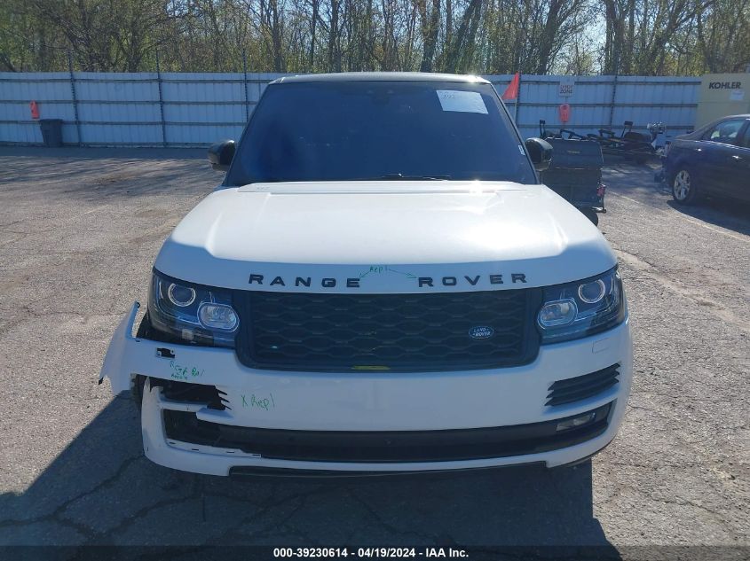 2017 Land Rover Range Rover 5.0L V8 Supercharged VIN: SALGS2FE1HA369603 Lot: 39230614