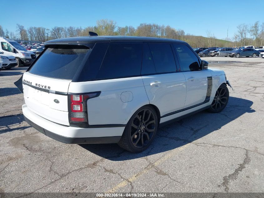 2017 Land Rover Range Rover 5.0L V8 Supercharged VIN: SALGS2FE1HA369603 Lot: 39230614