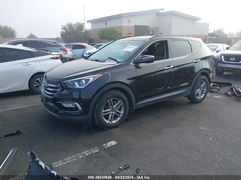 2018 Hyundai Santa Fe Sport 2.4L VIN: 5NMZU3LB8JH079624 Lot: 48415594