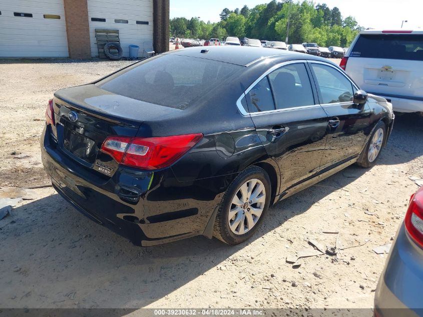 2015 Subaru Legacy 2.5I Premium VIN: 4S3BNAC67F3031009 Lot: 39255053