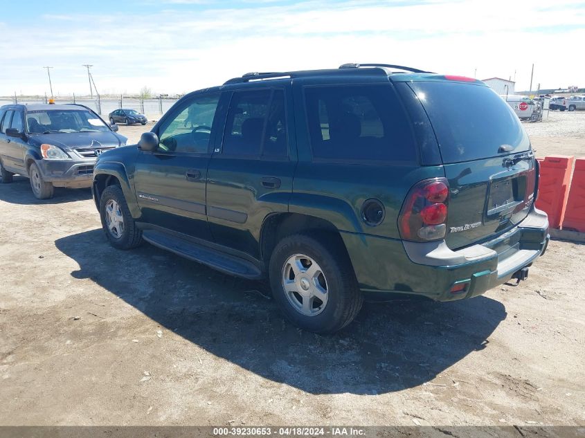 2003 Chevrolet Trailblazer Ls VIN: 1GNDT13S232241442 Lot: 39255536