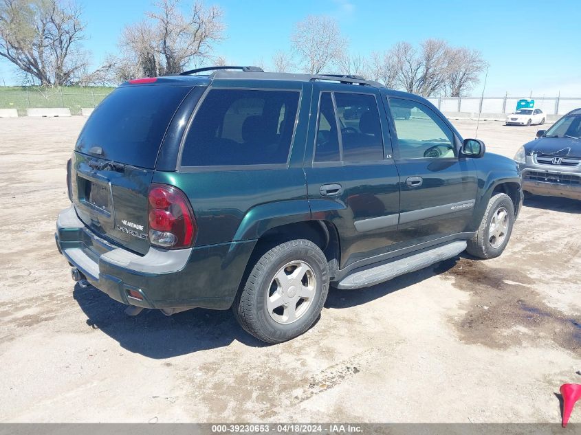 2003 Chevrolet Trailblazer Ls VIN: 1GNDT13S232241442 Lot: 39230653