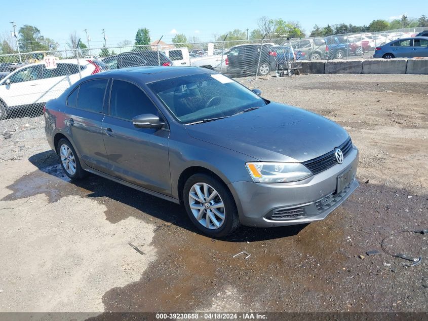 2011 Volkswagen Jetta 2.5L Se VIN: 3VWDX7AJ6BM355068 Lot: 39258599