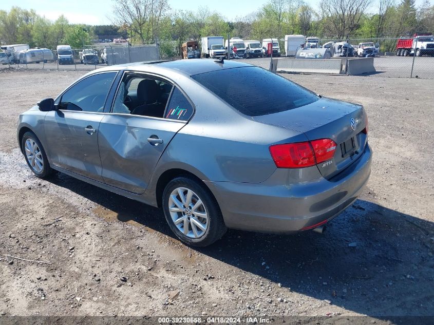 2011 Volkswagen Jetta 2.5L Se VIN: 3VWDX7AJ6BM355068 Lot: 39258599