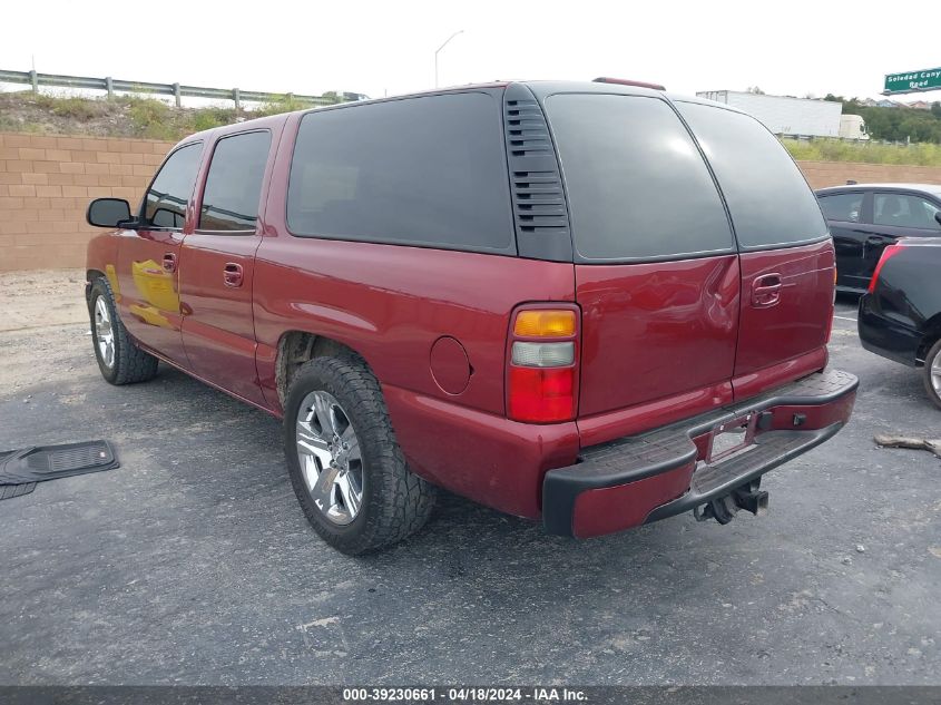 2003 Chevrolet Suburban 1500 Lt VIN: 1GNEC16T43J136125 Lot: 48871534