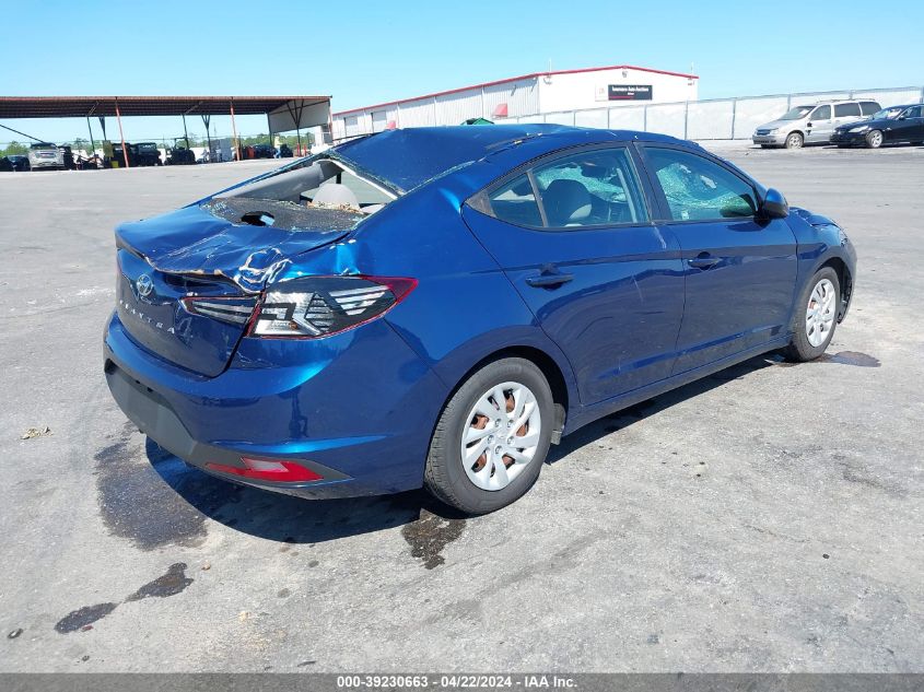 2019 HYUNDAI ELANTRA SE - 5NPD74LF5KH497654