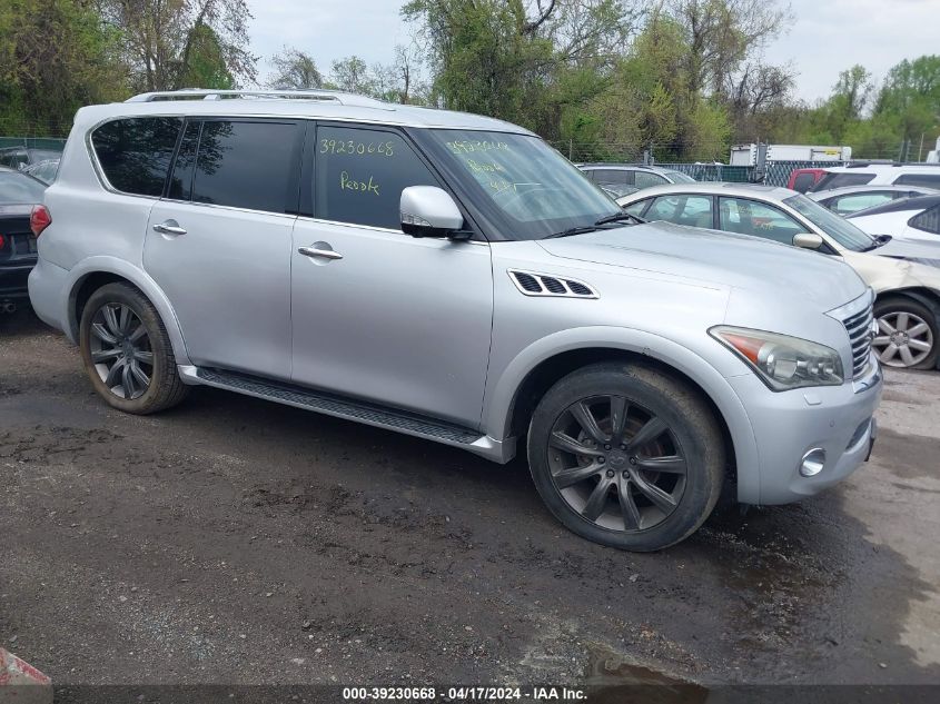 2012 Infiniti Qx56 VIN: JN8AZ2NFXC9516244 Lot: 39221300
