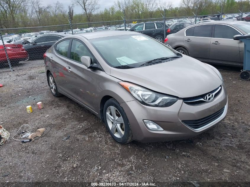 2013 Hyundai Elantra Gls VIN: 5NPDH4AE4DH248546 Lot: 39230673