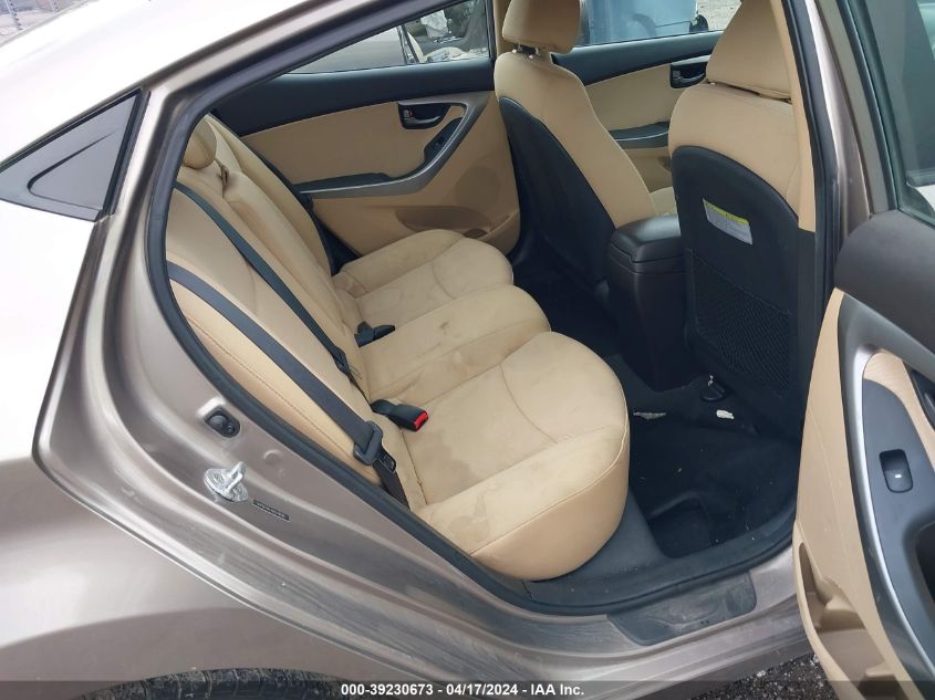 2013 Hyundai Elantra Gls VIN: 5NPDH4AE4DH248546 Lot: 39230673