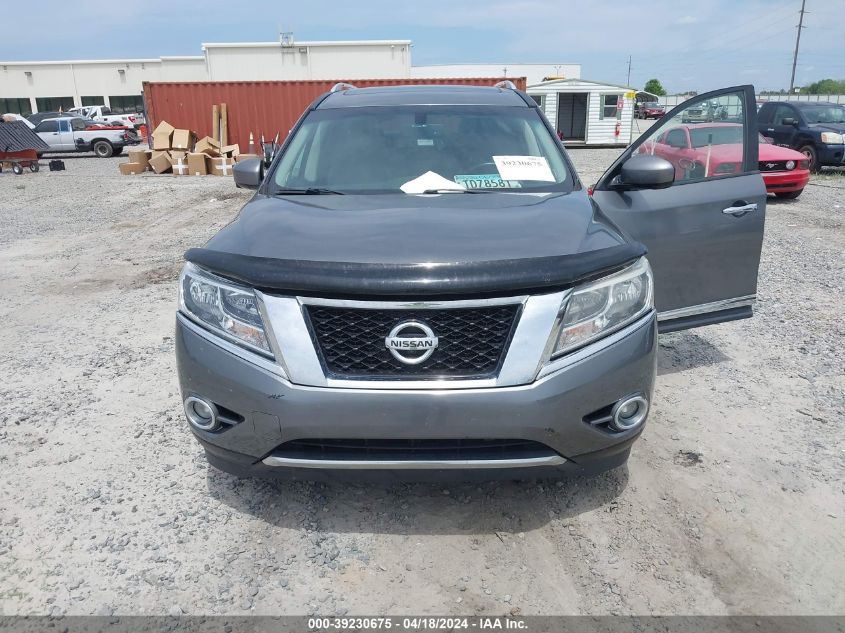 2015 Nissan Pathfinder Platinum VIN: 5N1AR2MMXFC625527 Lot: 39230675