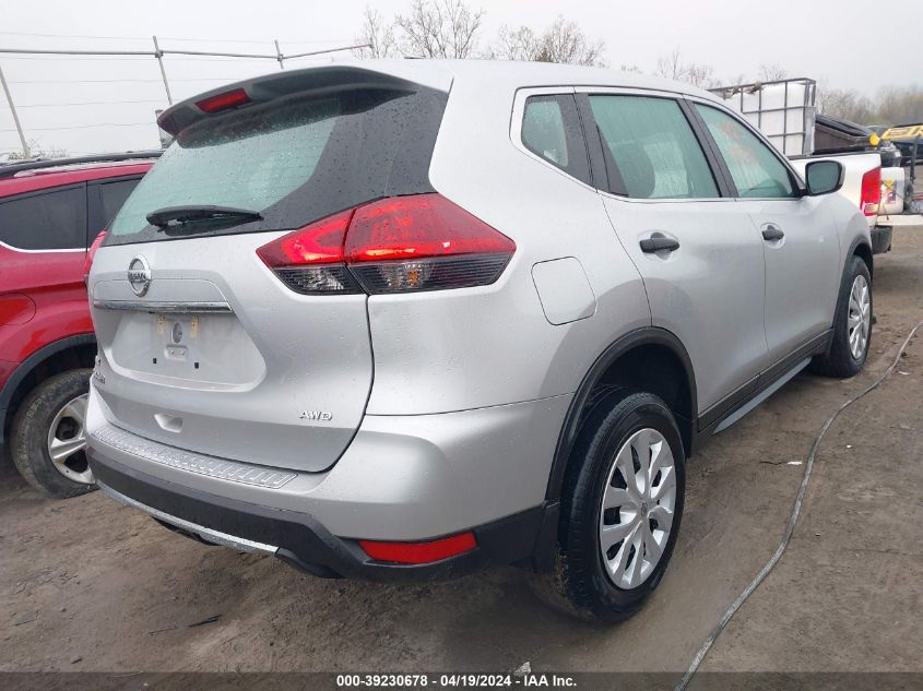 2018 Nissan Rogue S VIN: 5N1AT2MV4JC827704 Lot: 39230678