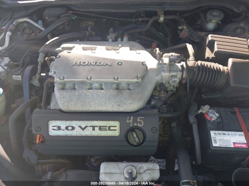 2004 Honda Accord 3.0 Ex VIN: 1HGCM66524A096920 Lot: 39230685