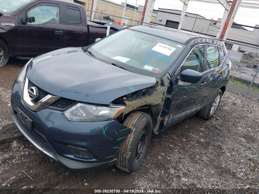 2016 Nissan Rogue S VIN: 5N1AT2MV5GC918781 Lot: 39254134