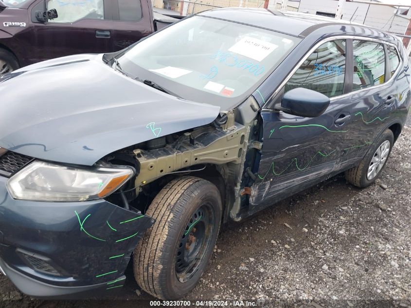 2016 Nissan Rogue S VIN: 5N1AT2MV5GC918781 Lot: 39254134