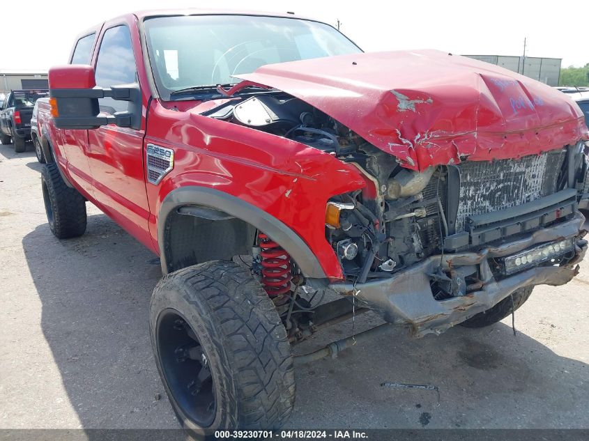 2008 Ford F-250 Fx4/Harley-Davidson/King Ranch/Lariat/Xl/Xlt VIN: 1FTSW21R68EC03747 Lot: 39230701