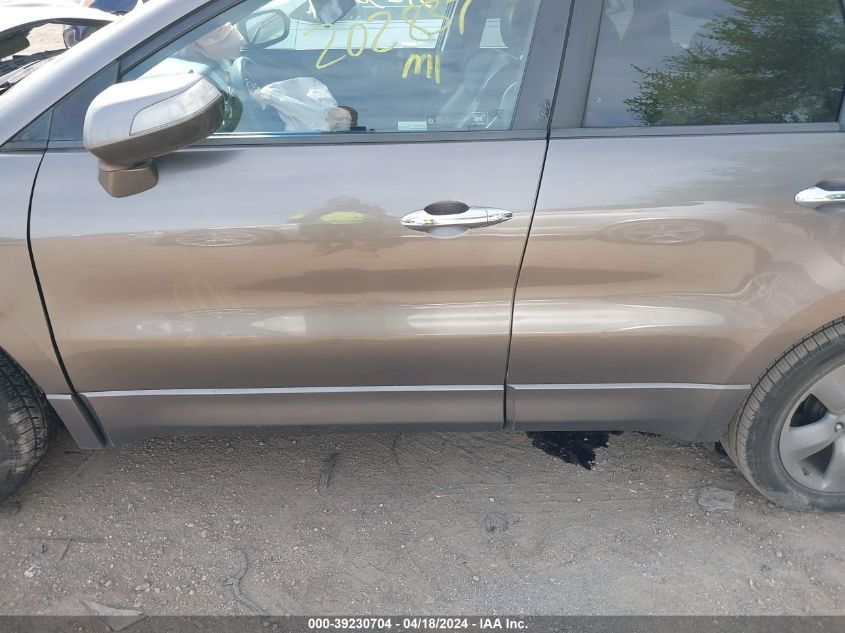 2007 Acura Rdx VIN: 5J8TB18267A013554 Lot: 39230704