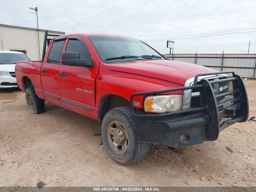 2004 Dodge Ram 2500 Slt/Laramie VIN: 1D7KU28D04J270125 Lot: 39230706