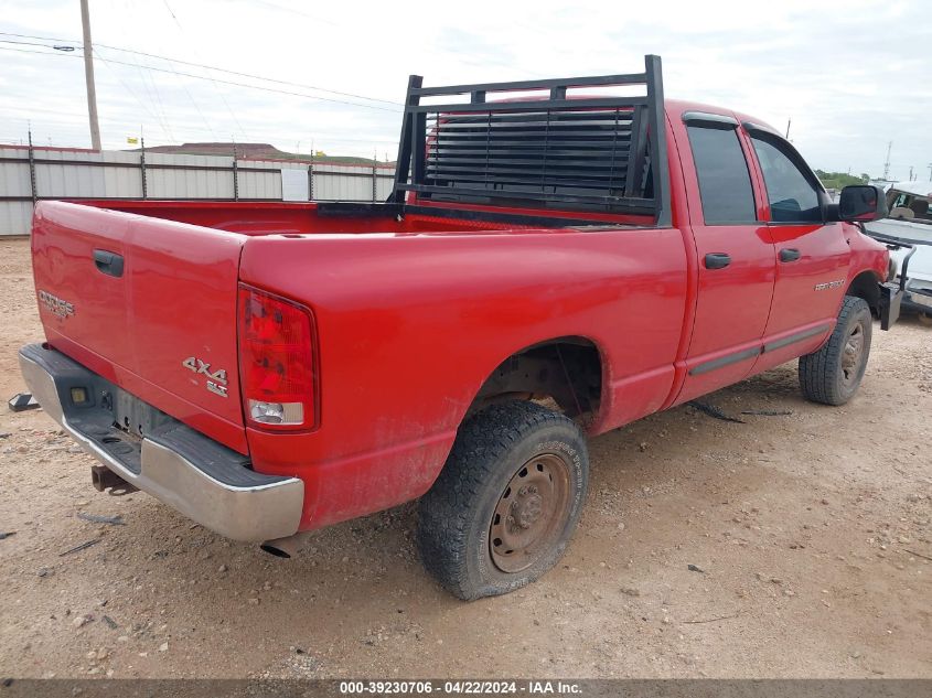 2004 Dodge Ram 2500 Slt/Laramie VIN: 1D7KU28D04J270125 Lot: 39230706