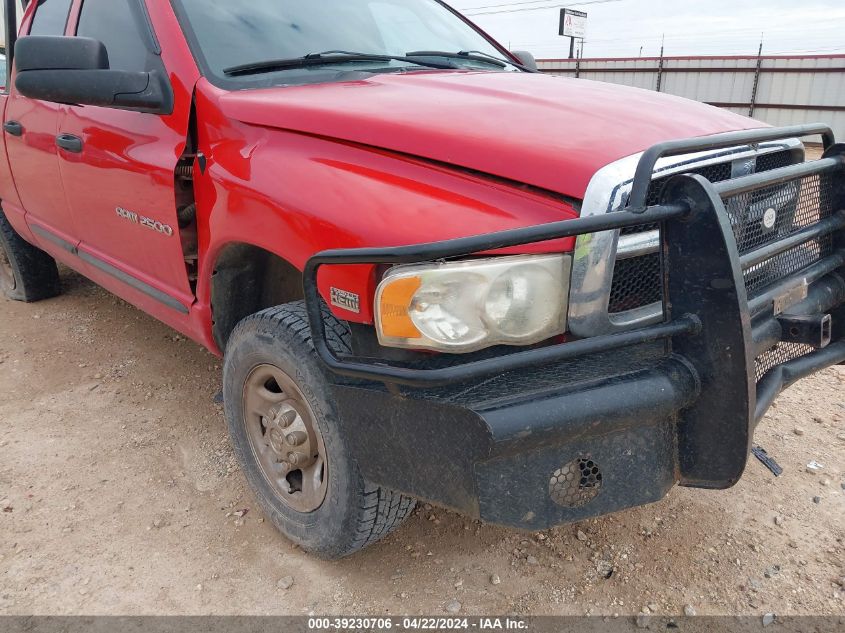 2004 Dodge Ram 2500 Slt/Laramie VIN: 1D7KU28D04J270125 Lot: 39230706