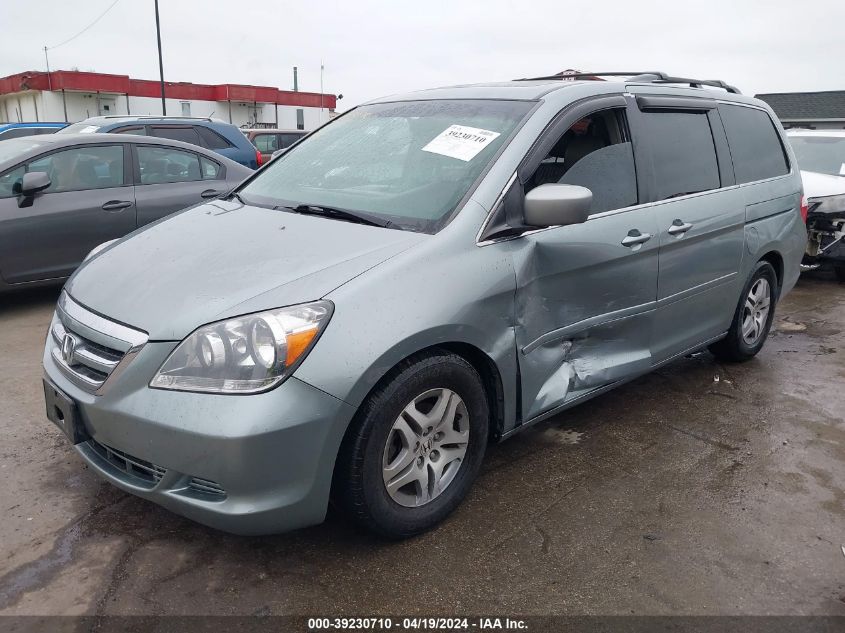 2006 Honda Odyssey Ex-L VIN: 5FNRL38796B114719 Lot: 39230710