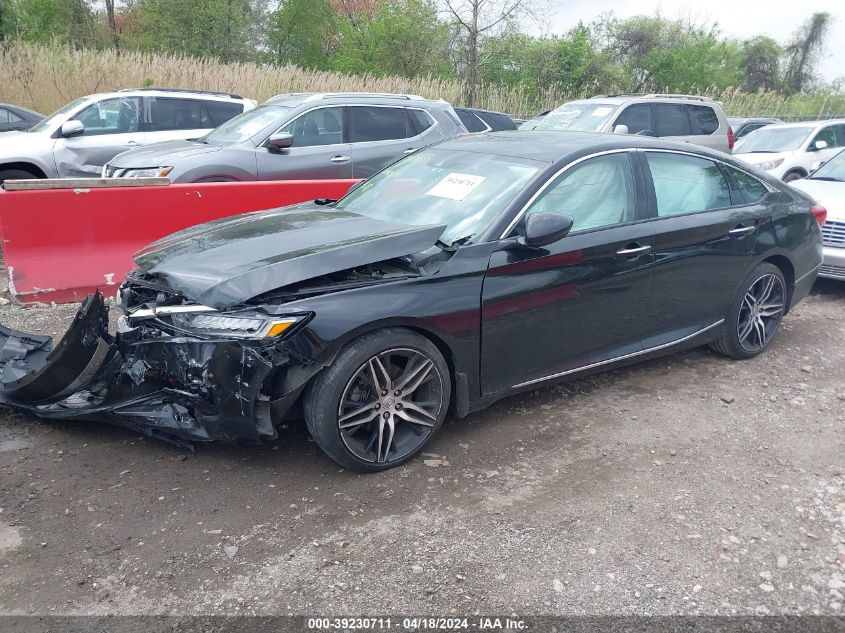 2021 Honda Accord Touring VIN: 1HGCV2F94MA030085 Lot: 39230711