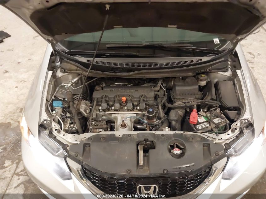 2014 Honda Civic Ex-L VIN: 19XFB2F99EE255413 Lot: 39230720