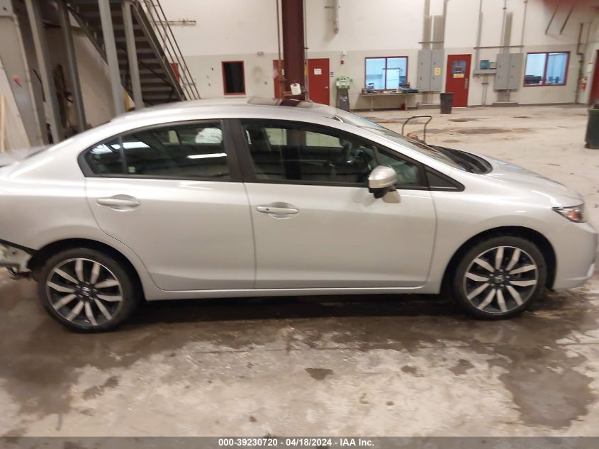 2014 Honda Civic Ex-L VIN: 19XFB2F99EE255413 Lot: 39230720