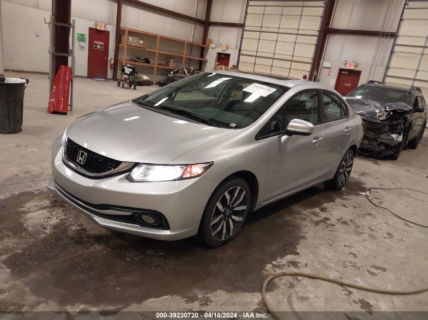 2014 Honda Civic Ex-L VIN: 19XFB2F99EE255413 Lot: 39230720